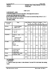 Giáo án Tiếng Anh Lớp 10 - Tiết 77 Test 3 (45) - Năm học 2016-2017